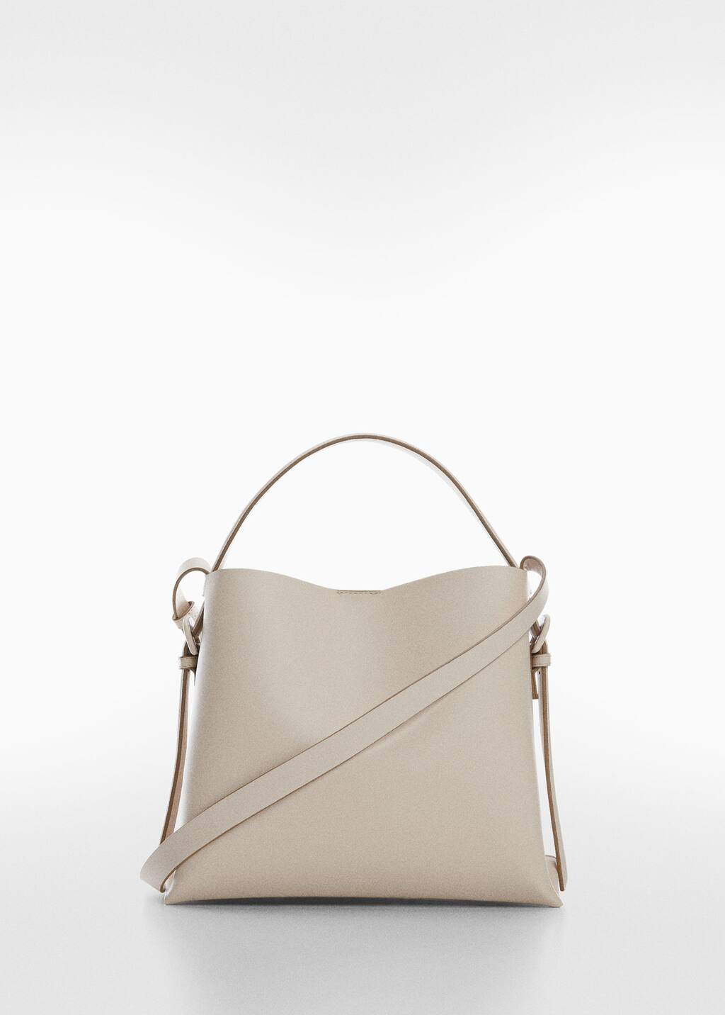 Shopper bag with buckle -  Women | Mango United Kingdom | MANGO (UK)