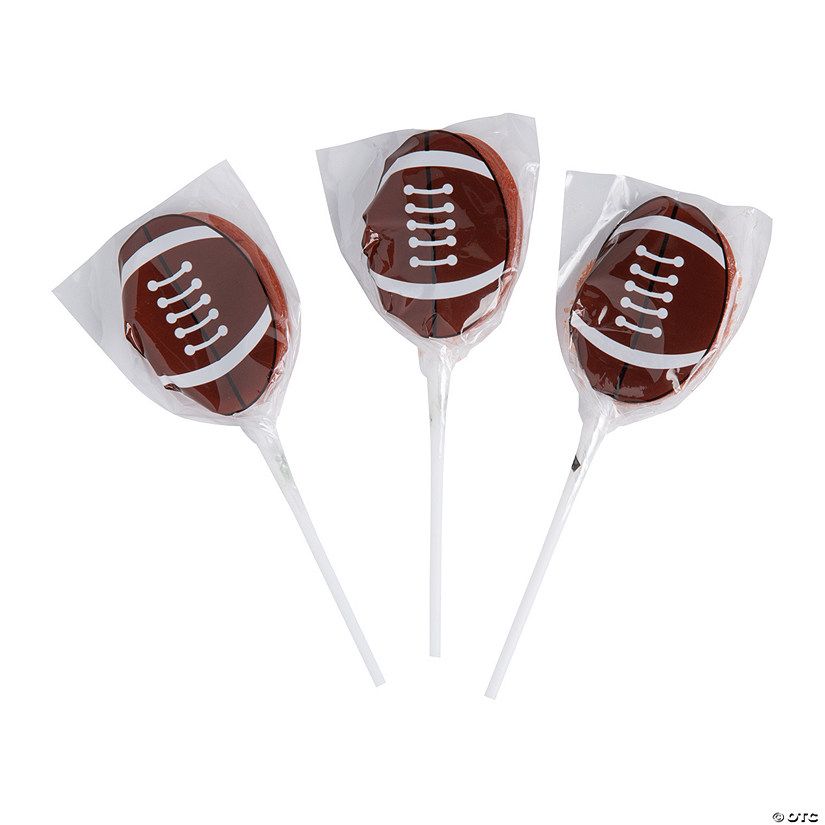 Football Lollipops - 12 Pc. | Oriental Trading Company