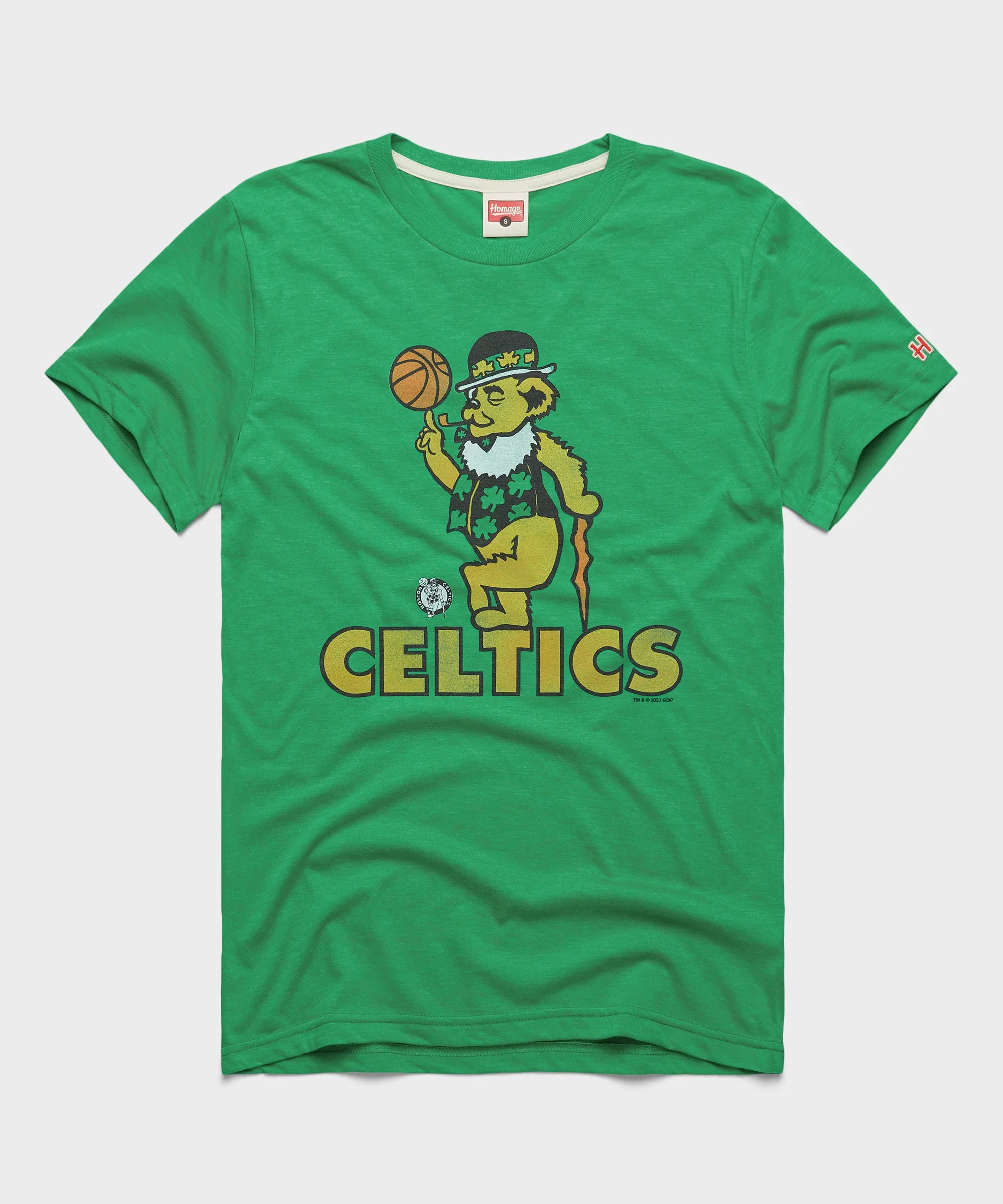 NBA x Grateful Dead x Celtics | Men's Boston Celtics Basketball T-Shirt | Homage