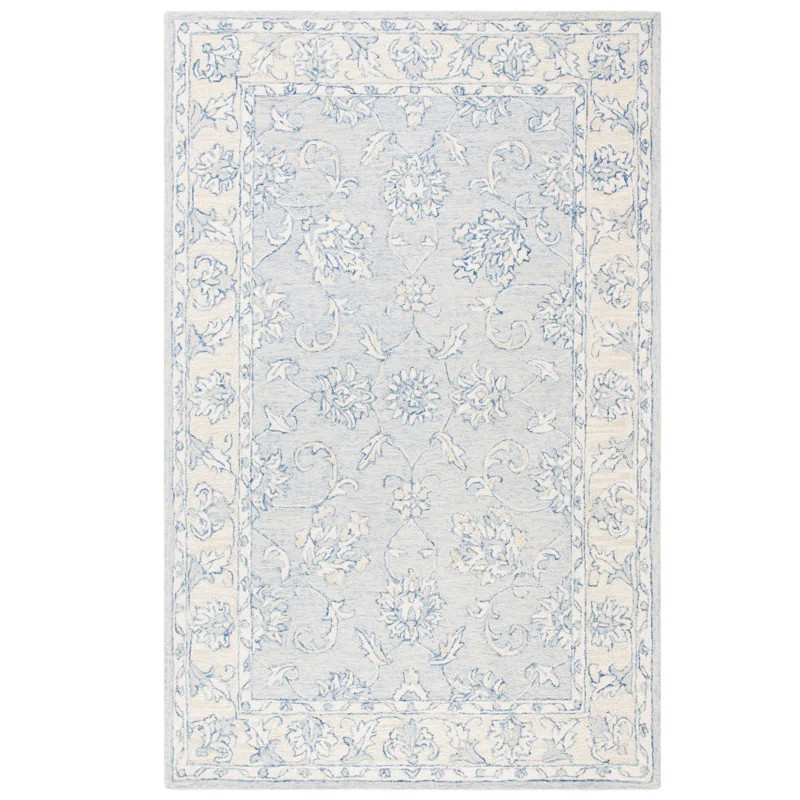 Schmier Hand Tufted Wool And Cotton With Latex Oriental Rug | Wayfair North America