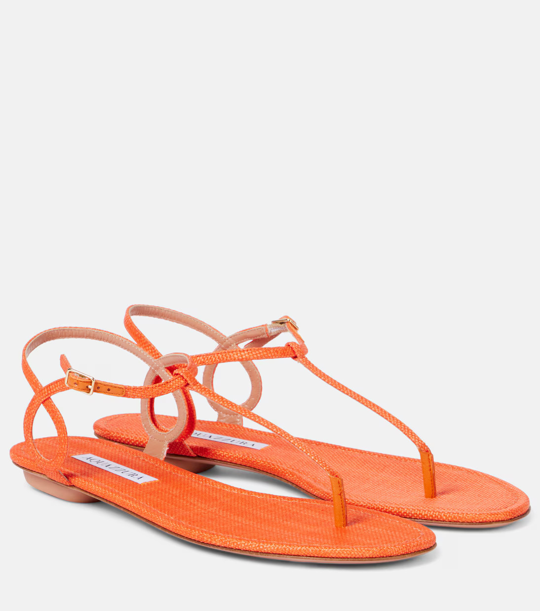 Almost Bare raffia-effect sandals | Mytheresa (US/CA)