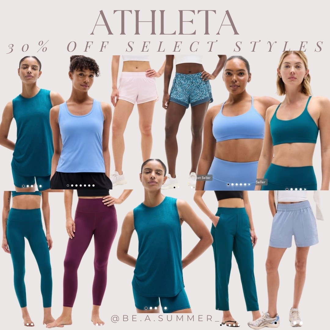30% off select styles at Athleta! ✨

Summer / color analysis / Beasummer