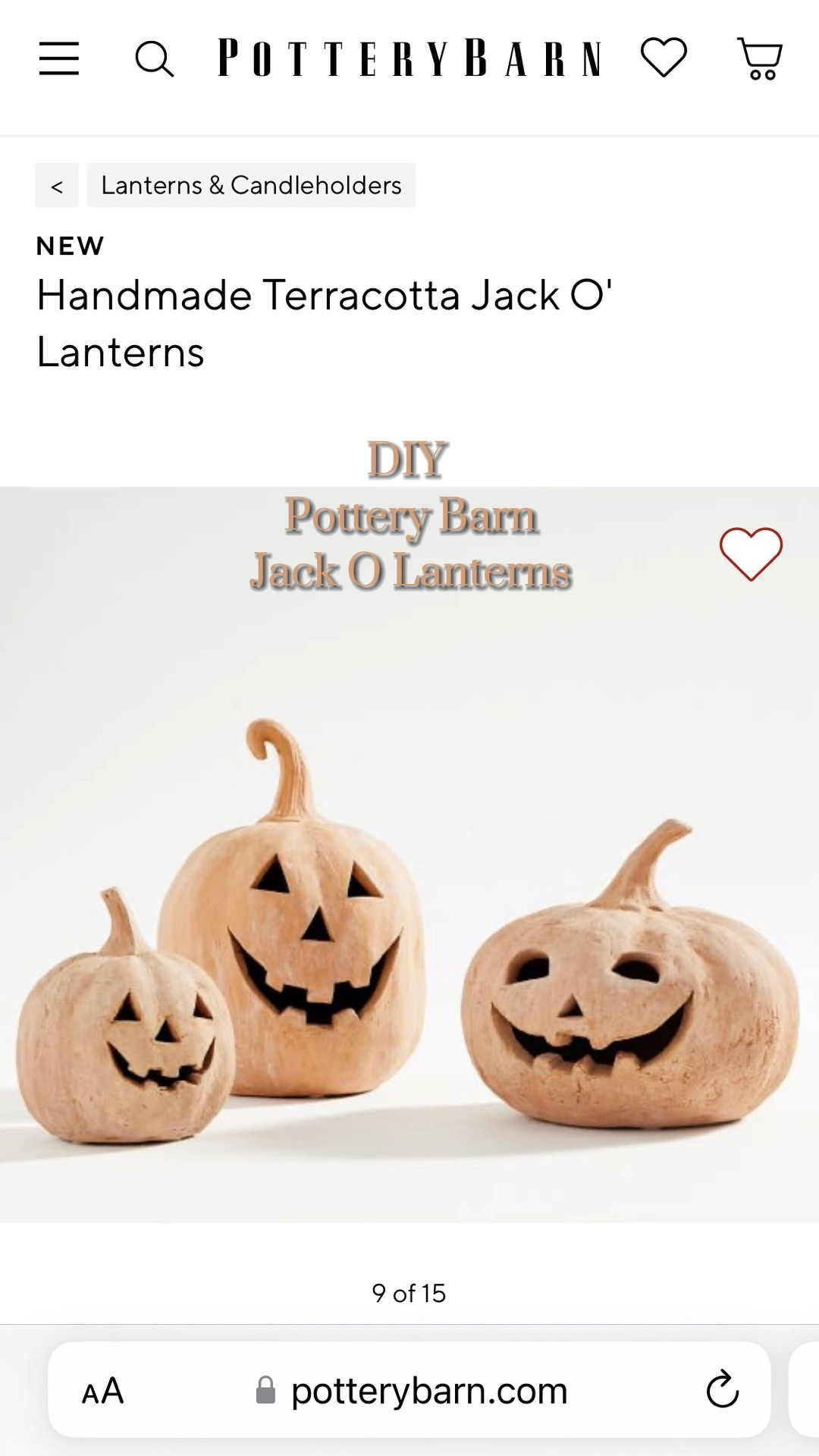 DIY terracotta jack o lanterns. Halloween decor pumpkins

#LTKSeasonal #LTKhome #LTKunder50