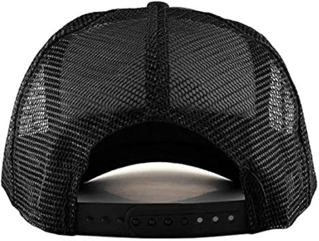 ALLNTRENDS Adult Trucker Hat Smiley Face Embroidered Baseball Cap Adjustable Snapback | Amazon (US)