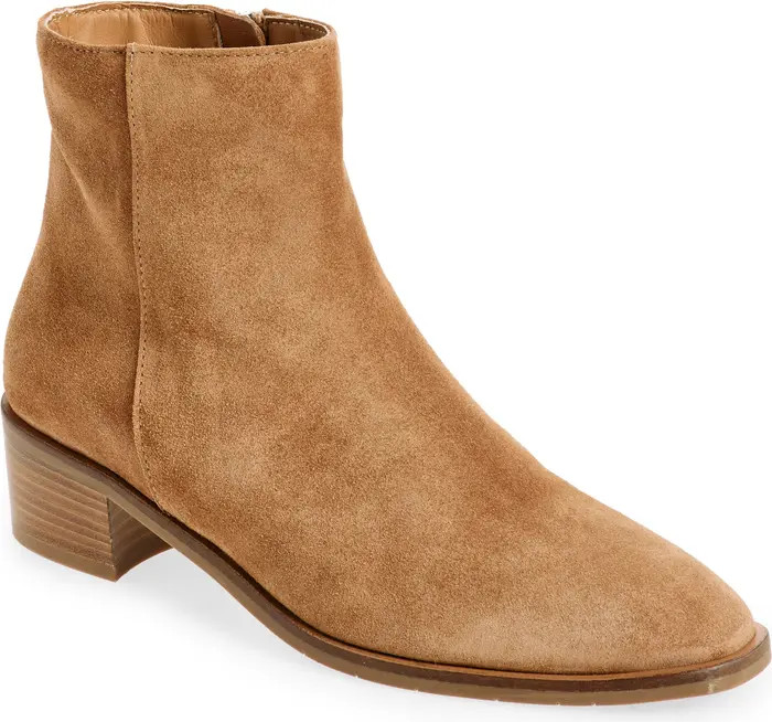 Reeta Luxe Suede Bootie (Women) | Nordstrom