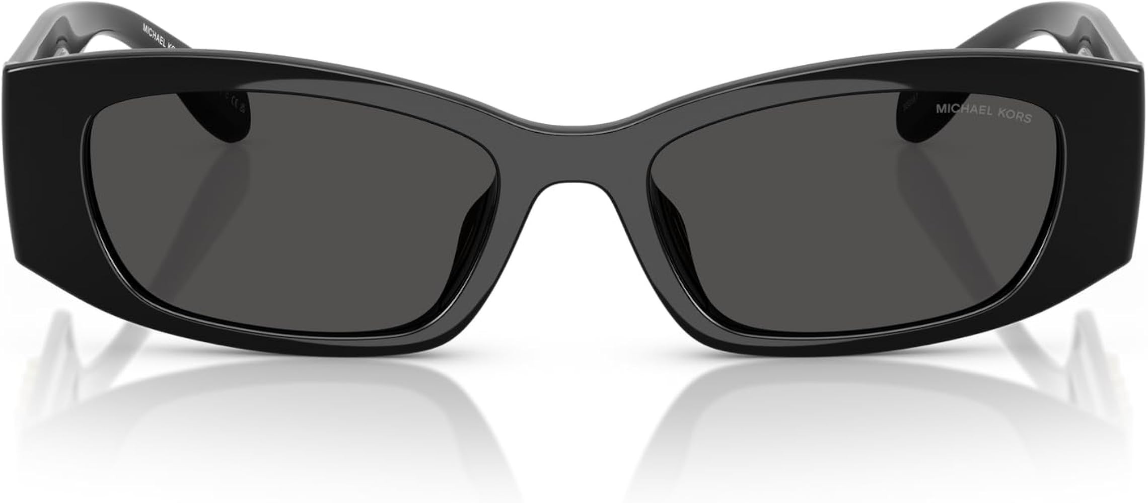 Michael Kors Women's Mk2243u Rhodes Universal Fit Oval Sunglasses | Amazon (US)