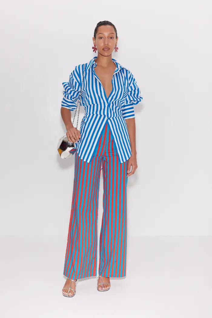 Loch Striped Poplin Button Up | Nordstrom