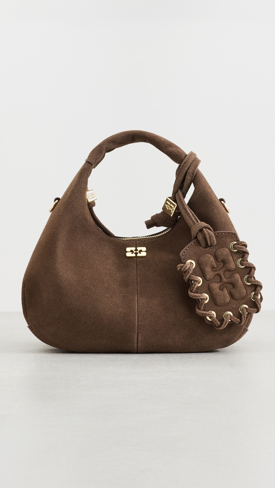 Recycled Suede Mini Hobo Bag | Shopbop