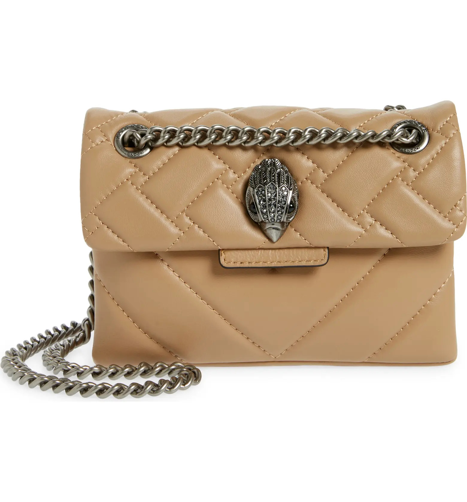 Kurt Geiger London Mini Kensington Quilted Leather Crossbody Bag | Nordstrom | Nordstrom