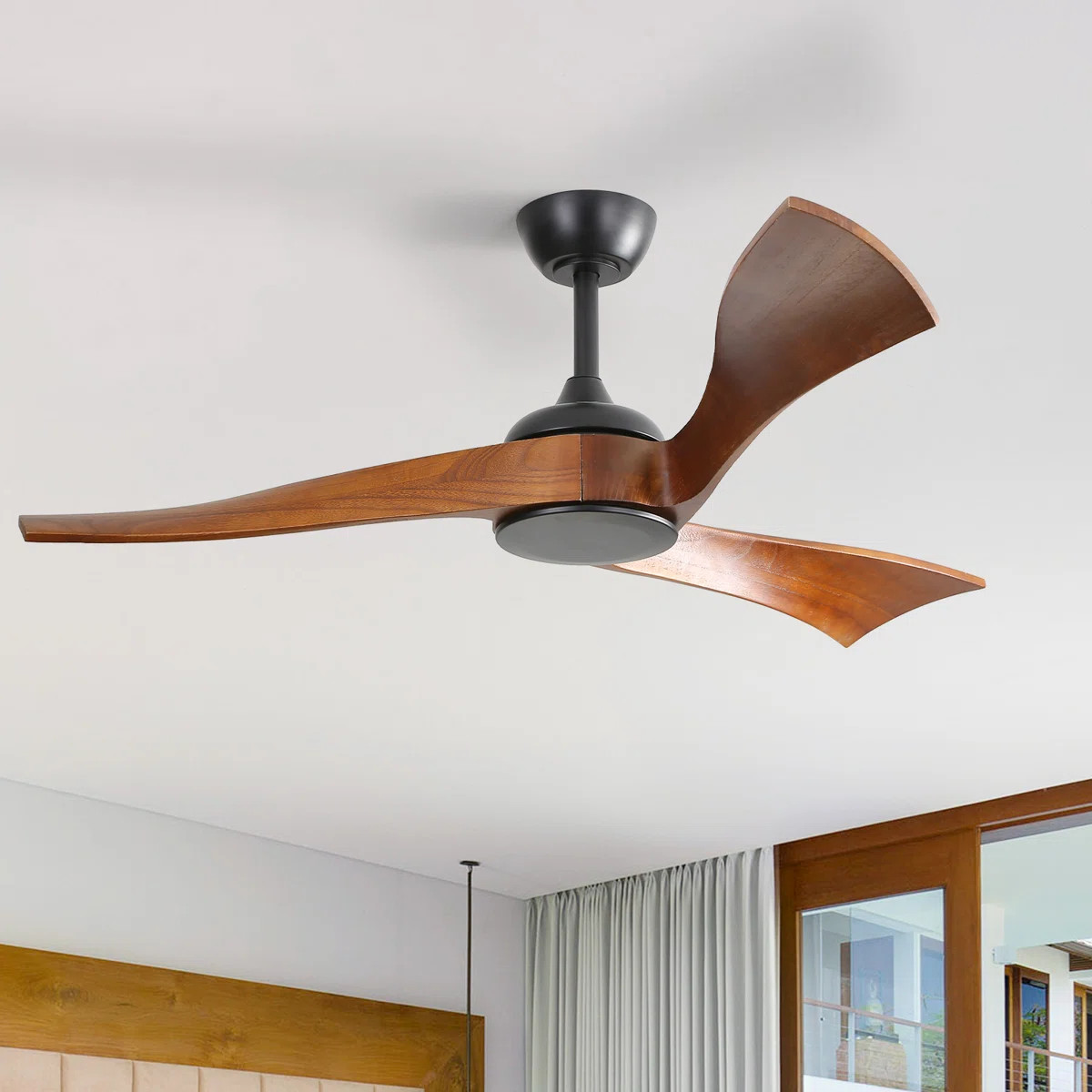 Nicola 52'' 3 - Blade Propeller Ceiling Fan with Remote Control | Wayfair North America