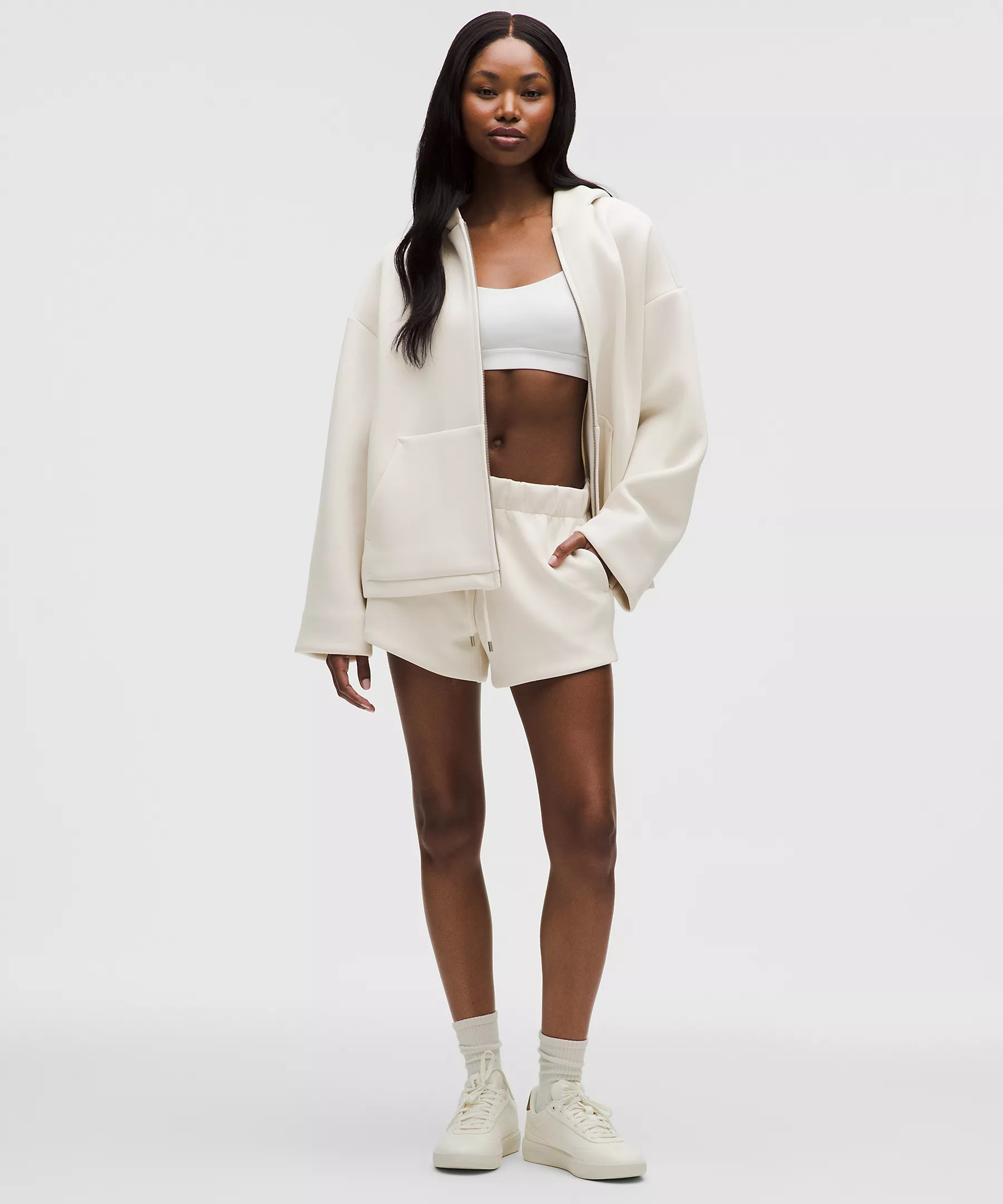 Sleek Spacer Full-Zip Hoodie | Lululemon (US)