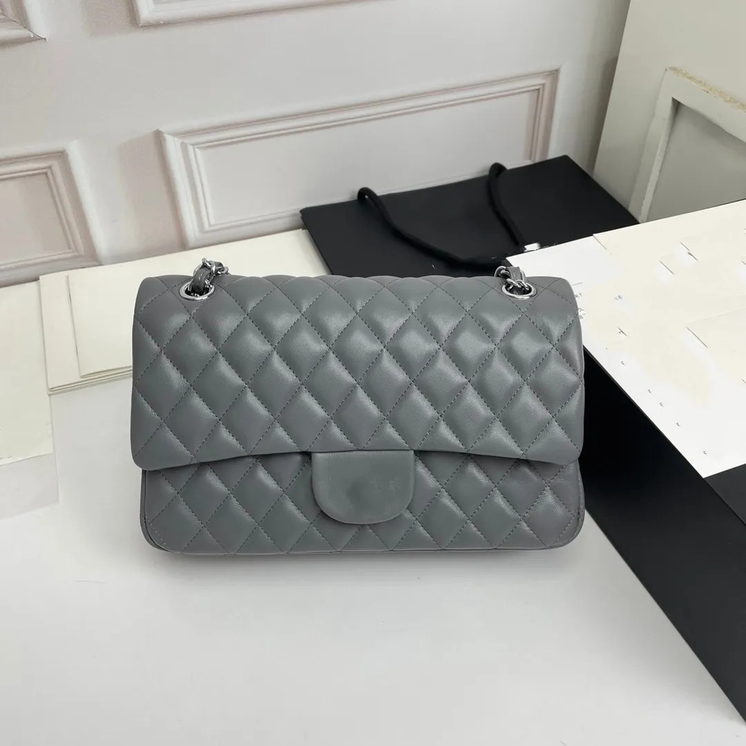 High quality design luxury women's shoulder bag diamond check silver hardware fashion 1112 | DHGate