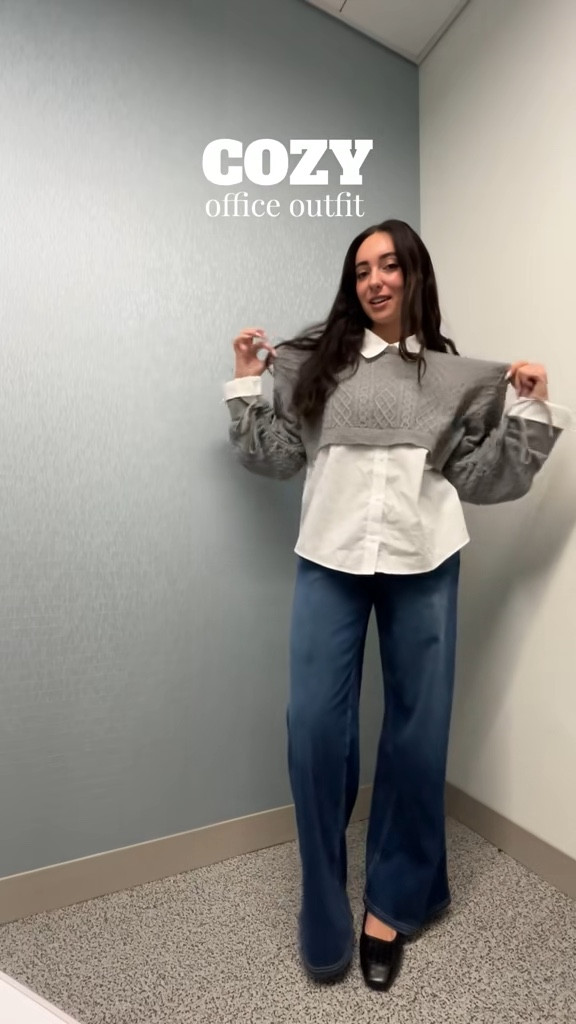 A very cozy outfit of the day today! 

#LTKootd #LTKFindsUnder50 #LTKWorkwear