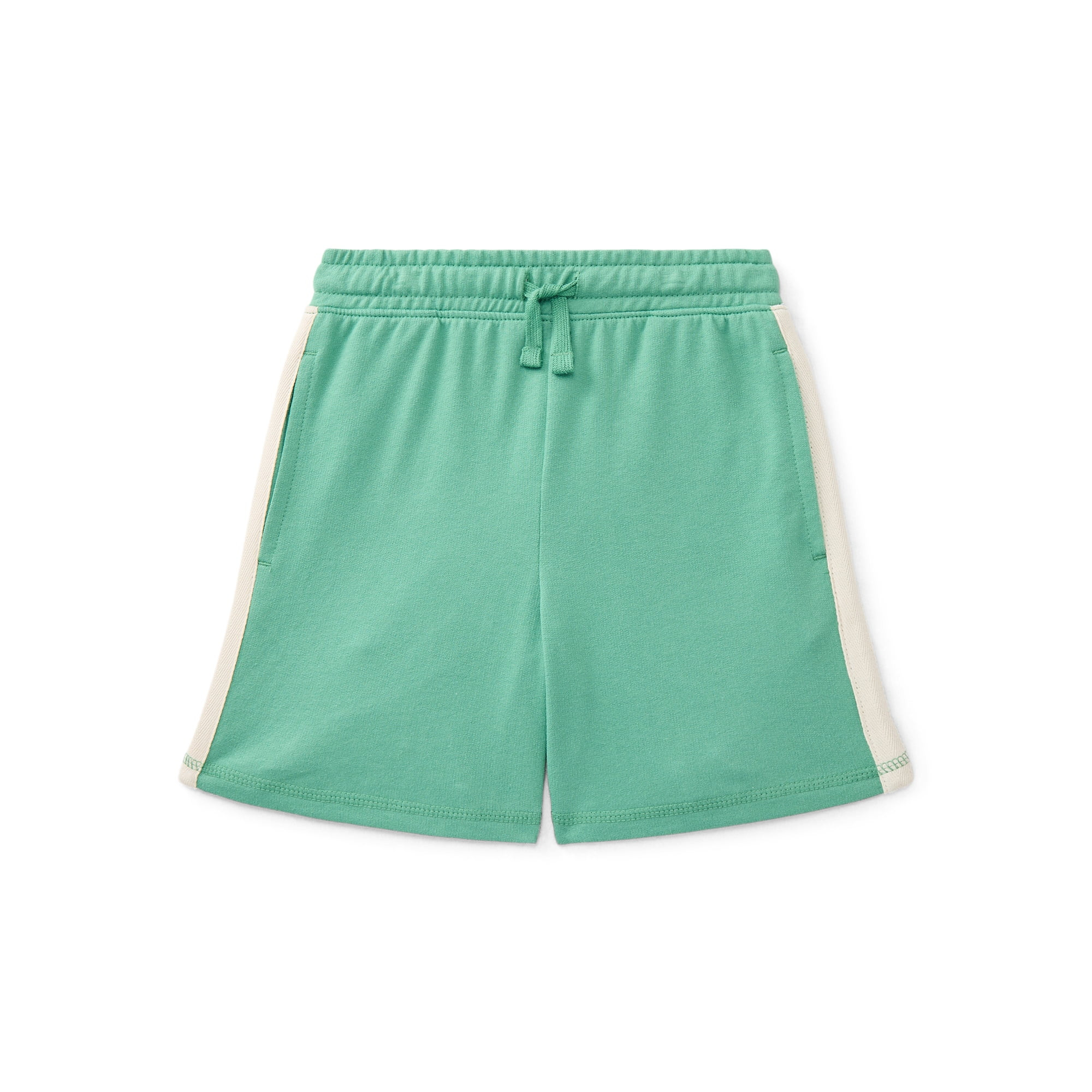 Wonder Nation Little Boys Taped Knit Shorts, Sizes 4-10 | Walmart (US)
