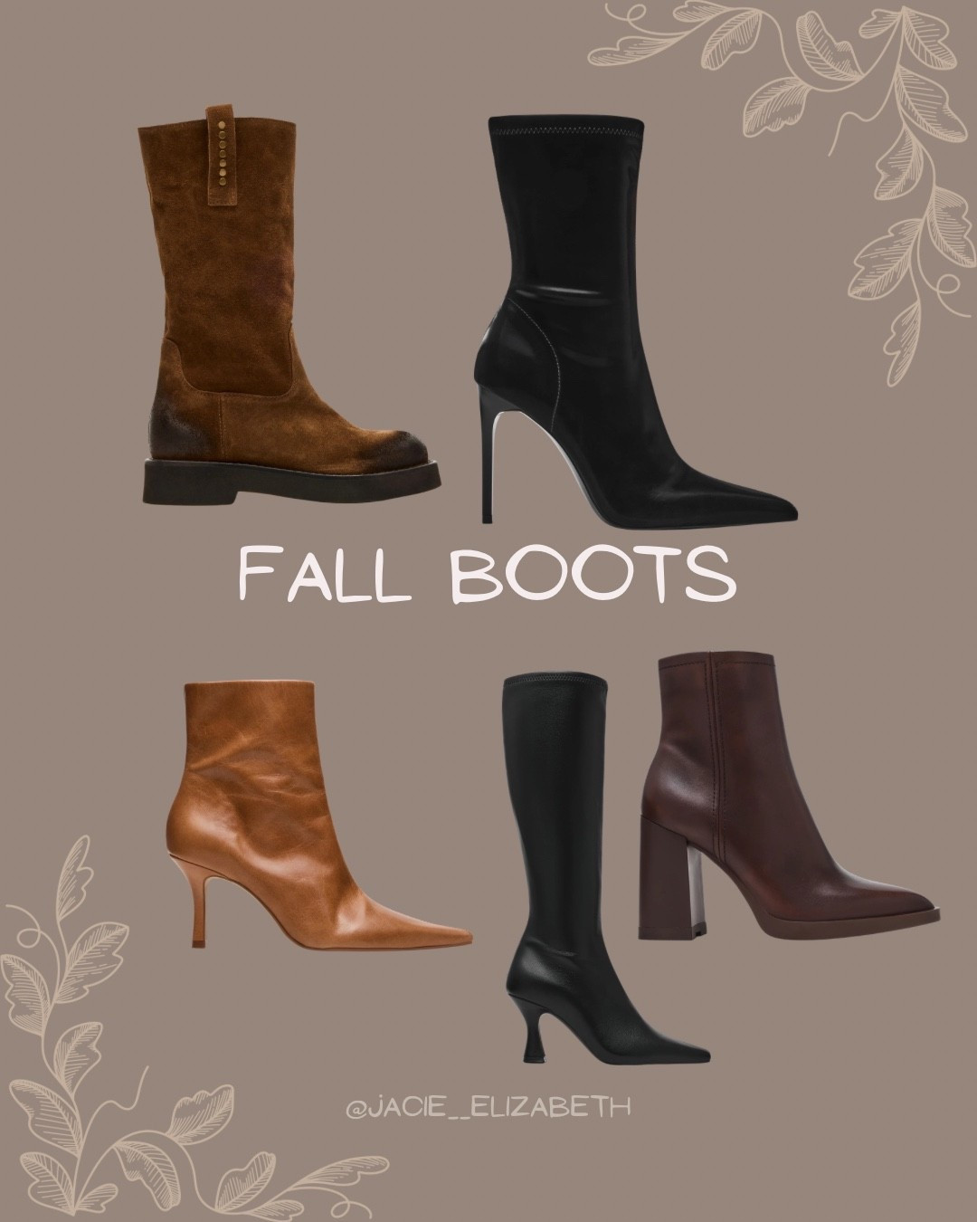 Boots for Fall! #fallboots #fallshoes #boots

#LTKSeasonal #LTKootd