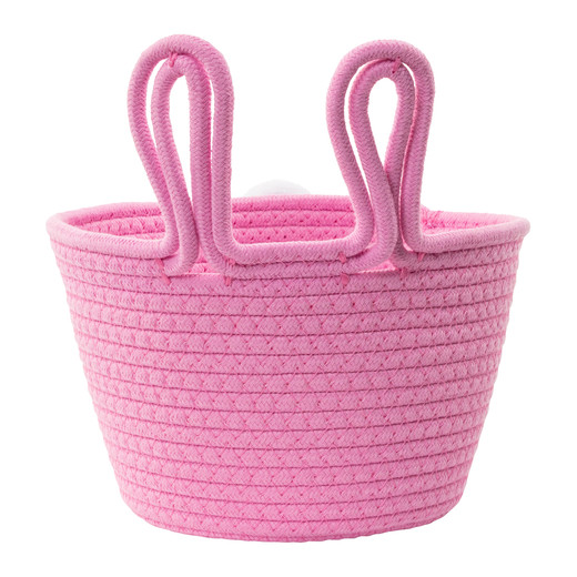coiled rope bunny easter basket 9in | Five Below