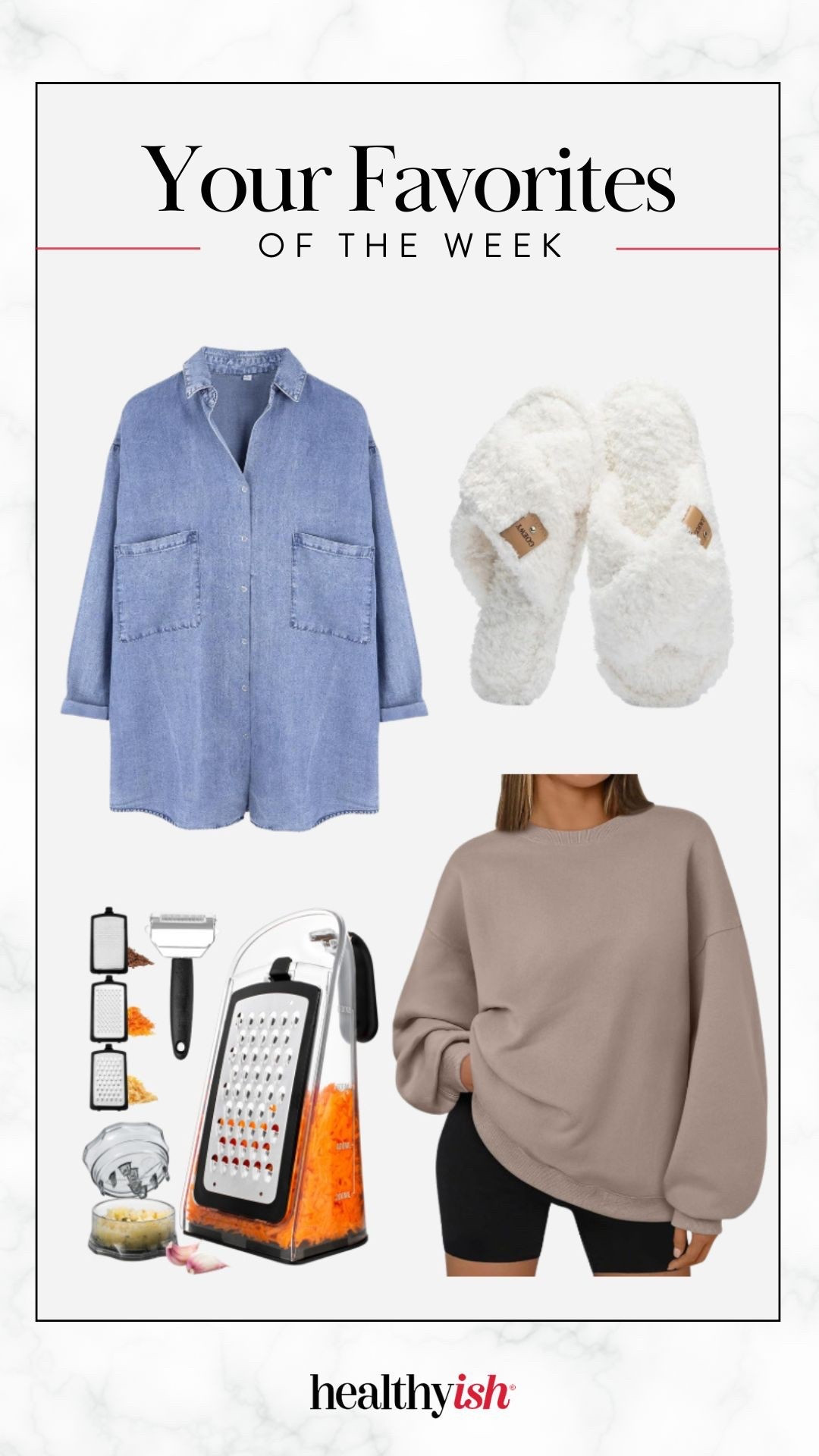 Your favorites from this week! All from Amazon!

#LTKFindsUnder50 #LTKStyleTip #LTKSeasonal

#LTKSeasonal #LTKStyleTip #LTKFindsUnder50