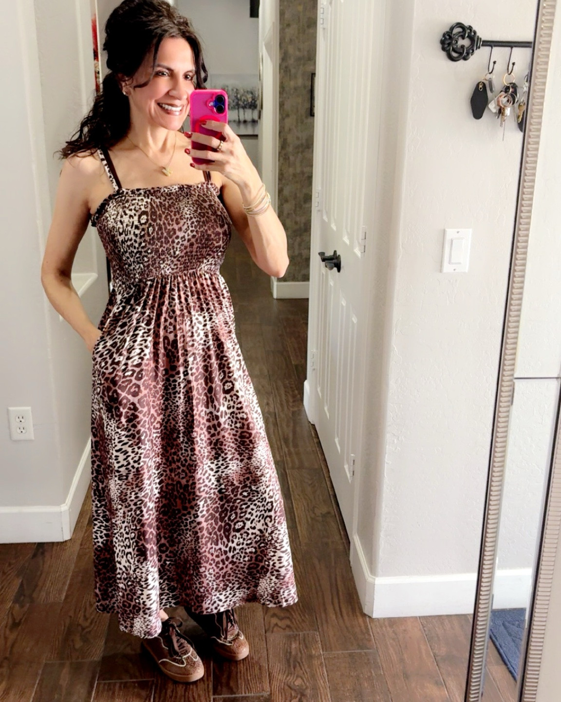 Happy Friday! 🐆 🤎

I live in maxi dresses lately with this heat 🔥 and you can never go wrong with a little animal print! It’s one of those timeless styles that always makes me feel confident while still being comfortable. Paired with my favorite sneakers for an easy, everyday look that’s perfect for wherever the weekend takes you. 

Shop this look and all my favorites in my LTK! 🤎

#LTK #AnimalPrint  #summerfashion #FridayFashion

#LTKootd #LTKOver40