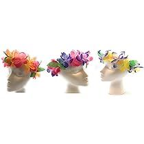 Mahalo Floral Leis Headband 12 PC Set | Amazon (US)