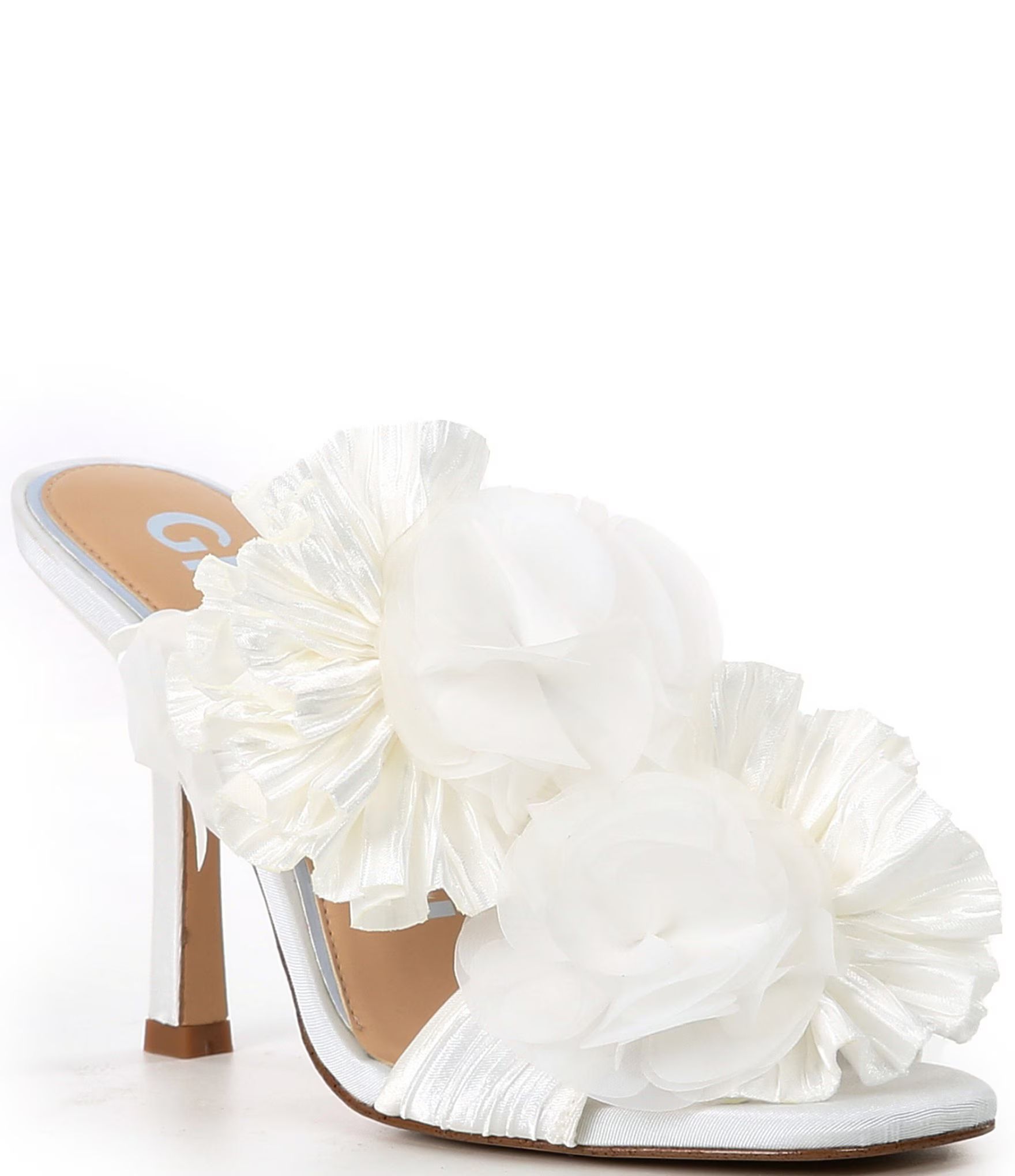 Gianni Bini Bridal Collection HardawayTwo Ruffle Dress Sandals | Dillard's | Dillard's