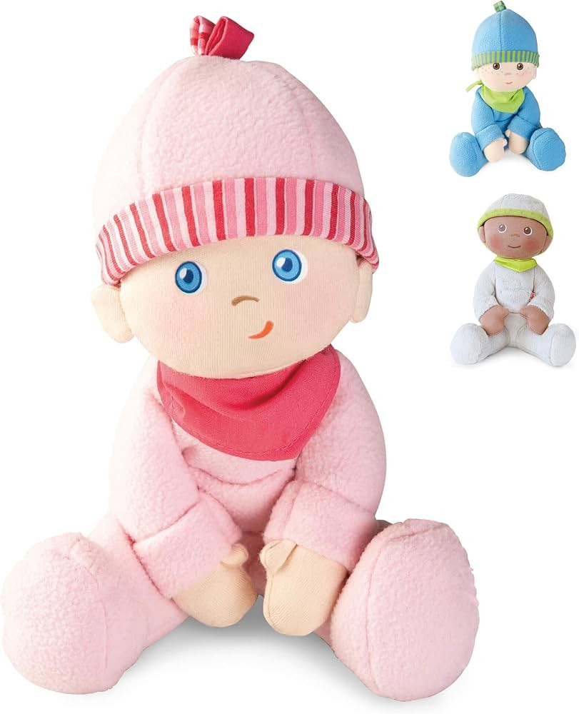HABA Doll Snug Up Luisa 8" My First Baby Doll, Machine Washable & Safe for Birth & Up, Newborn To... | Amazon (US)