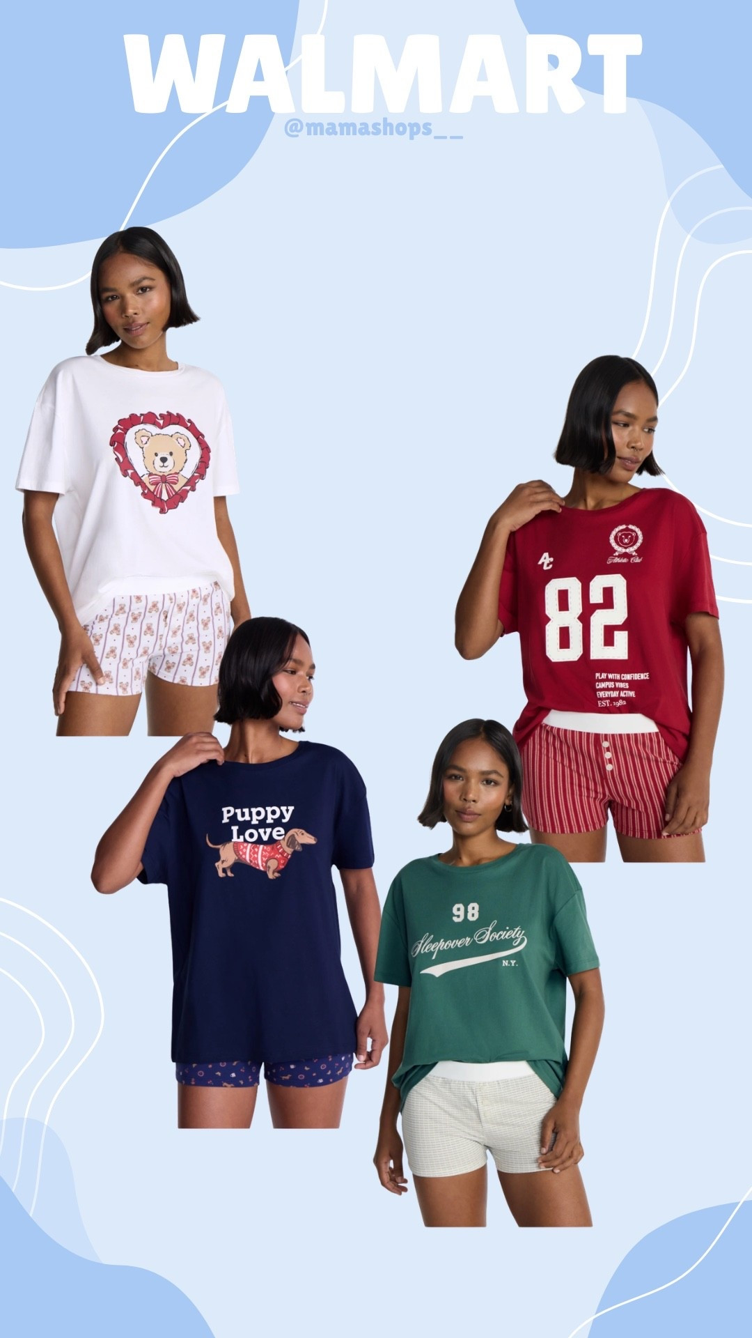 New graphic sleepwear for woman, 2pc sets short sleeve and shorts !😴💁🏻‍♀️

Find them with the links, go check them out 🔗🛍️

#LTKmomlife #LTKHome #LTKdayinmylife