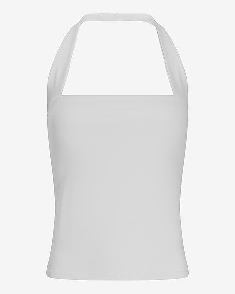 Body Contour Double Layer Halter Neck Tank | Express