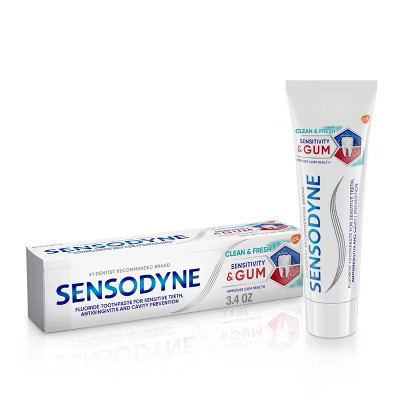 Sensodyne Sensitivity + Gum Clean Fresh Toothpaste | Target