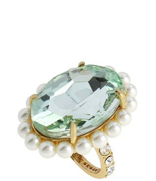 Kurt Geiger London Pearl Oval Stone Cocktail Ring | Dillard's | Dillard's