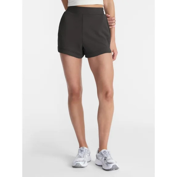 Avia Women's ScubaKnit Shorts, 3.25'' Inseam, Sizes XS-XXXL | Walmart (US)
