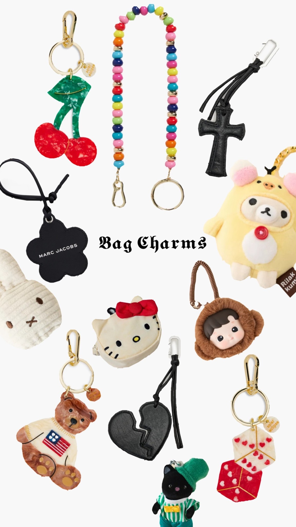 Current bag charm obsessions 

#LTKItBag #LTKHalloween #LTKFindsUnder50