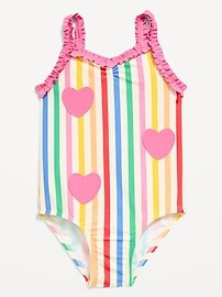 Printed One-Piece Swimsuit for Toddler Girls | Old Navy (US)