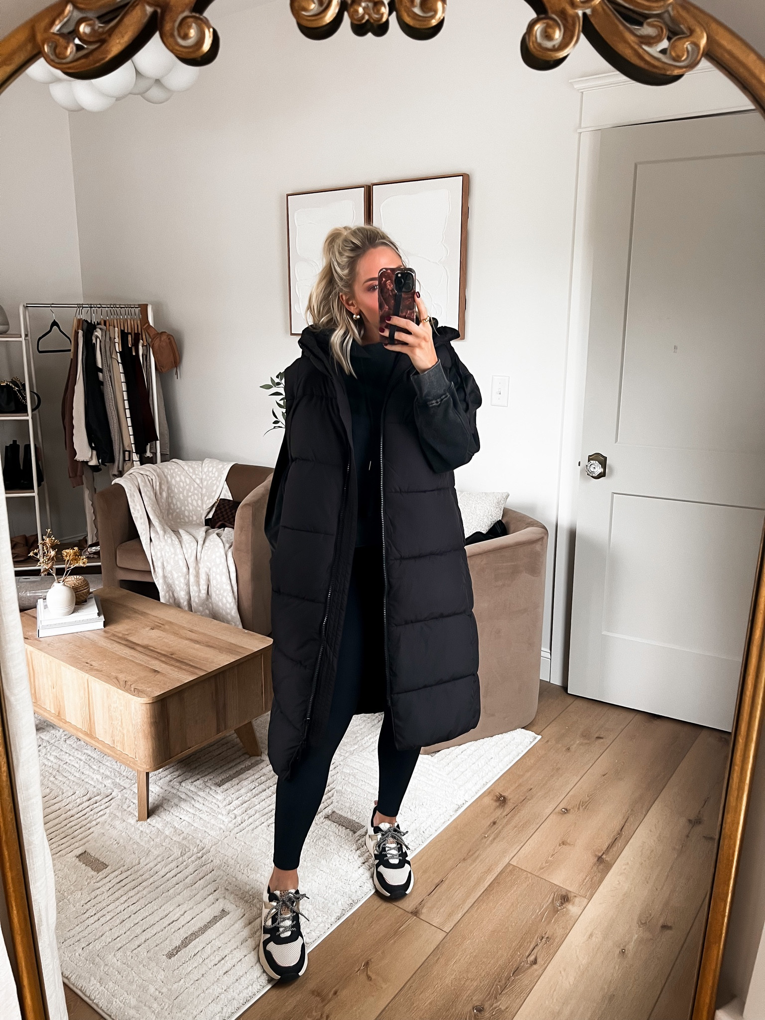 This vest is under $70!!! 🤯 (wearing xs, size down for a less oversized fit) 

#LTKstyletip #LTKfindsunder100 #LTKSeasonal