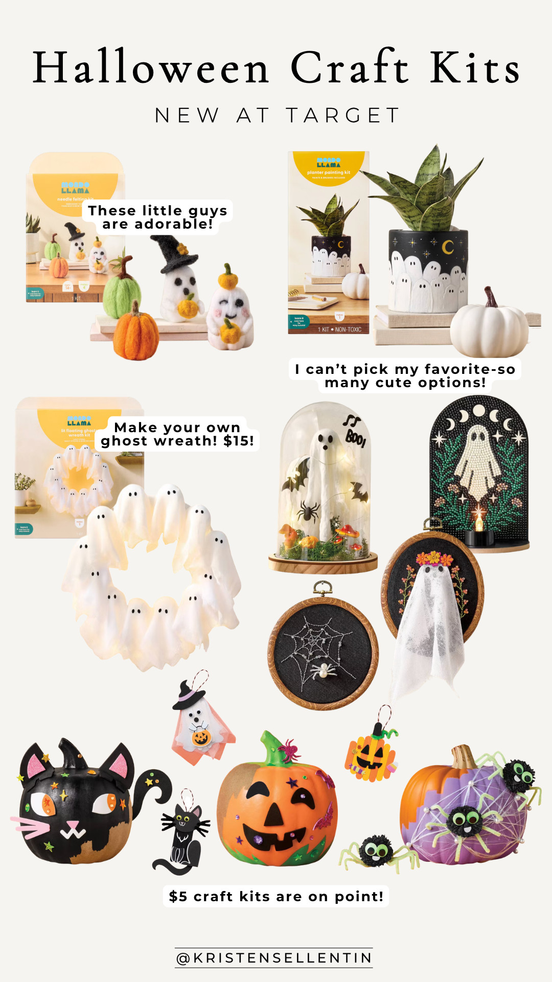 New arrivals @ Target! The Halloween craft kits are so cute this year. SO many fun activities to do with the kiddos or on your own!

#LTKmomlife #LTKSeasonal #LTKKids