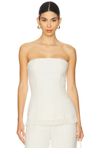 SNDYS Piper Top in White from Revolve.com | Revolve Clothing (Global)