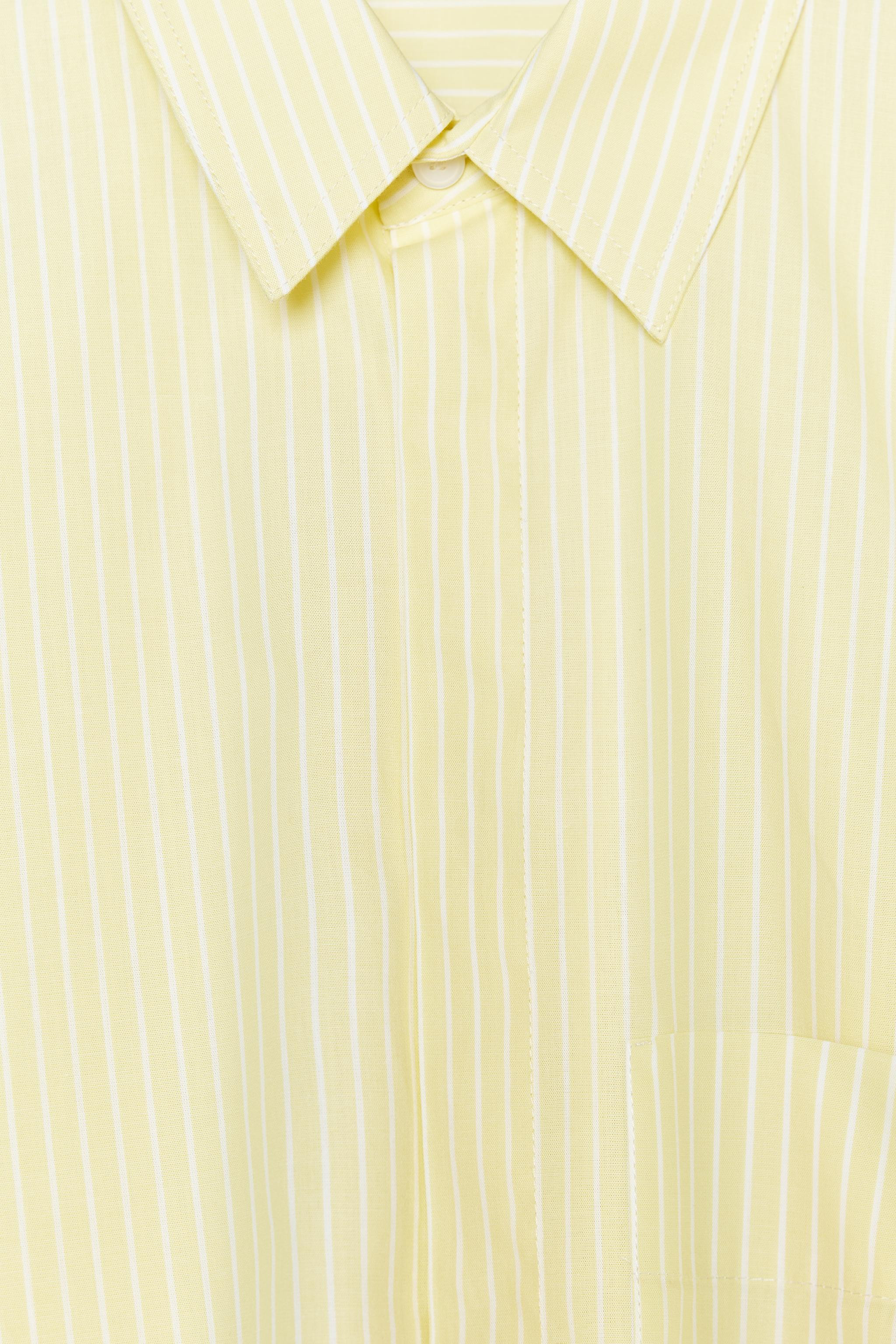 POPLIN CROP SHIRT | Zara US