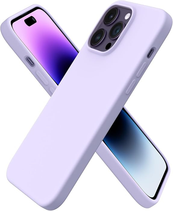 ORNARTO Compatible with iPhone 14 Pro Max Case 6.7, Slim Liquid Silicone 3 Layers Full Covered So... | Amazon (US)