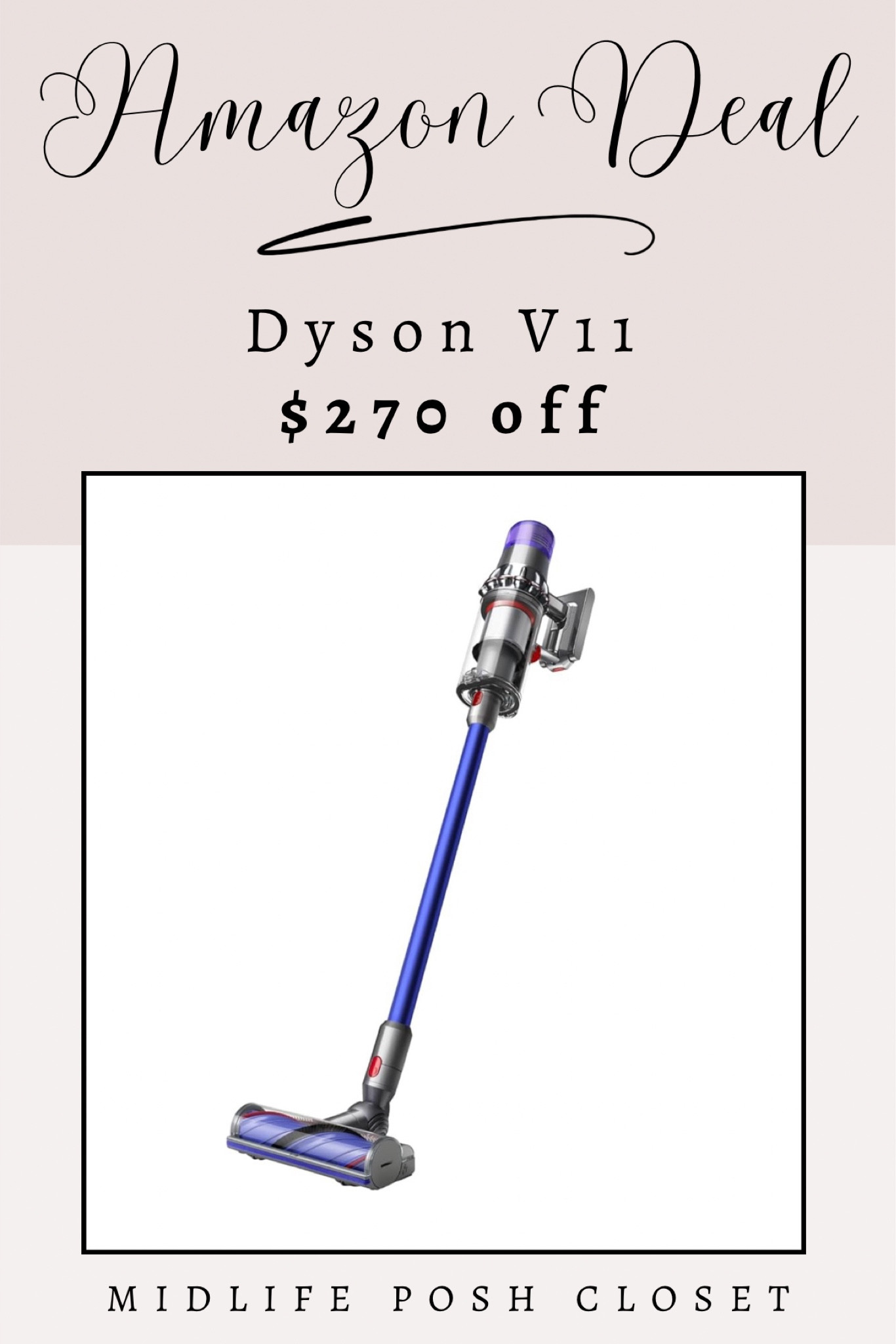 Amazon Prime Days DEAL: Dyson V11 vacuum is $270 off!

#LTKHome #LTKSaleAlert