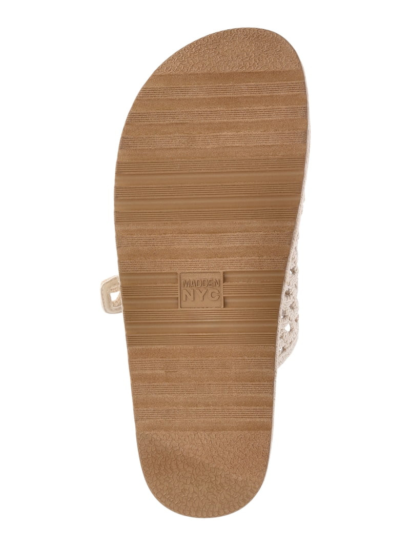 Madden NYC Women's Crochet Buckle Slide Sandals | Walmart (US)