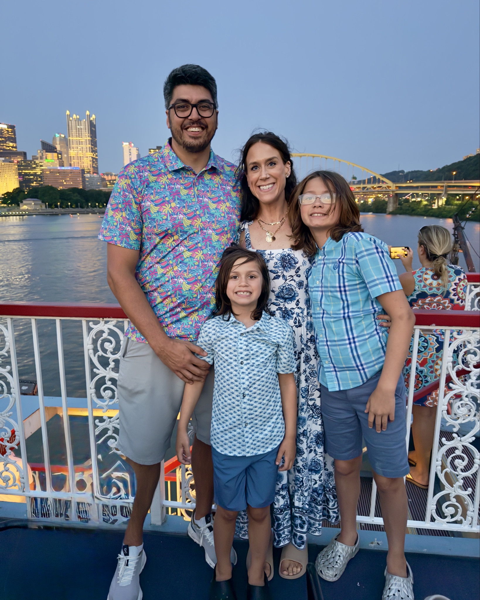 Cruising into sunset season in the perfect summer maxi 🌅🛥️

I’m wearing one of my favorite floral maxi dresses—lightweight, flattering, and perfect for a family night out, vacation, or even a casual date night. It’s comfy enough for chasing kids and pretty enough for photos with the skyline.

🛍️ Linked this look + coordinating family styles in my LTK!
#MaxiDress #SummerOutfit #FamilyStyle  #LTKSummerStyle #MomStyle #VacationOutfits #SunsetStyle #FloralDress #LTKFinds #WhatToWear #amazonfashion #founditonamazon #amazonfinds #womensattire

#LTKSaleAlert #LTKFamily #LTKTravel