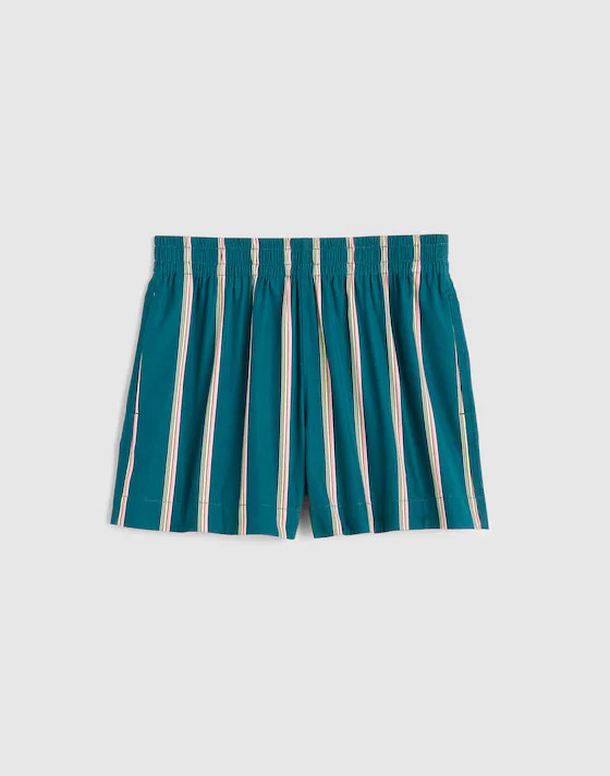 Madewell x Shopbop Pull-On Shorts in Poplin | Madewell