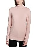 Calvin Klein Women's Turtleneck Sweater, Blush, X-Large | Amazon (US)