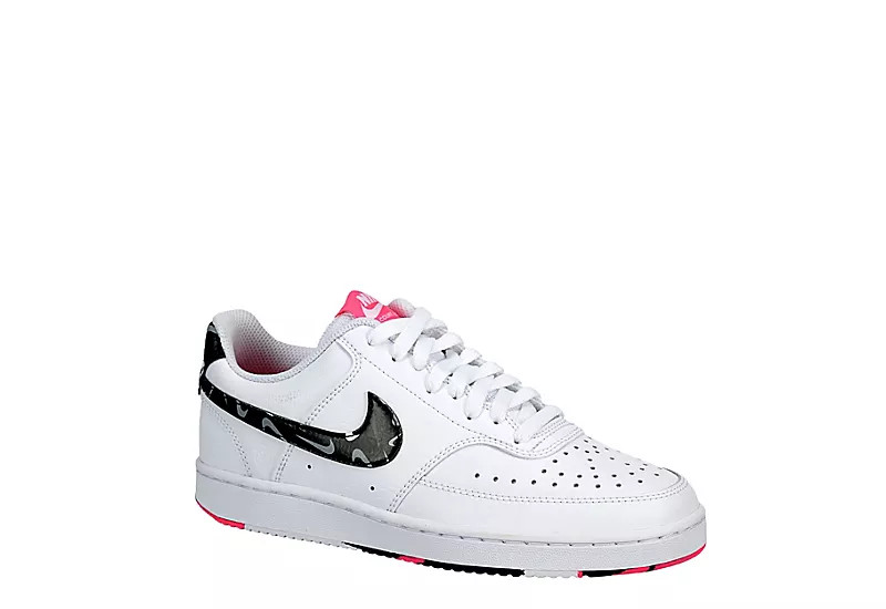 Nike Womens Court Vision Low Sneaker - White | Rack Room Shoes