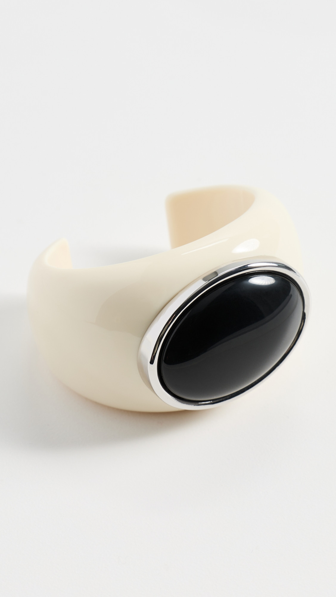 Julietta Lina Cuff Black/Ivory One Size | Shopbop