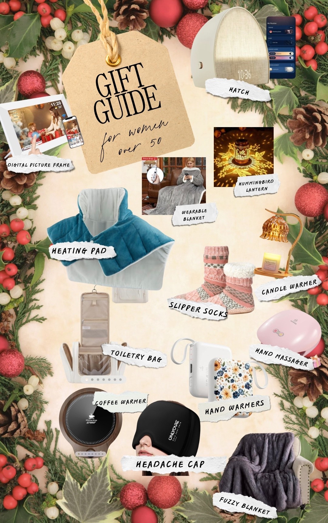 Gift guide for women over 50! 

#LTKHoliday #LTKOver40 #LTKGiftGuide