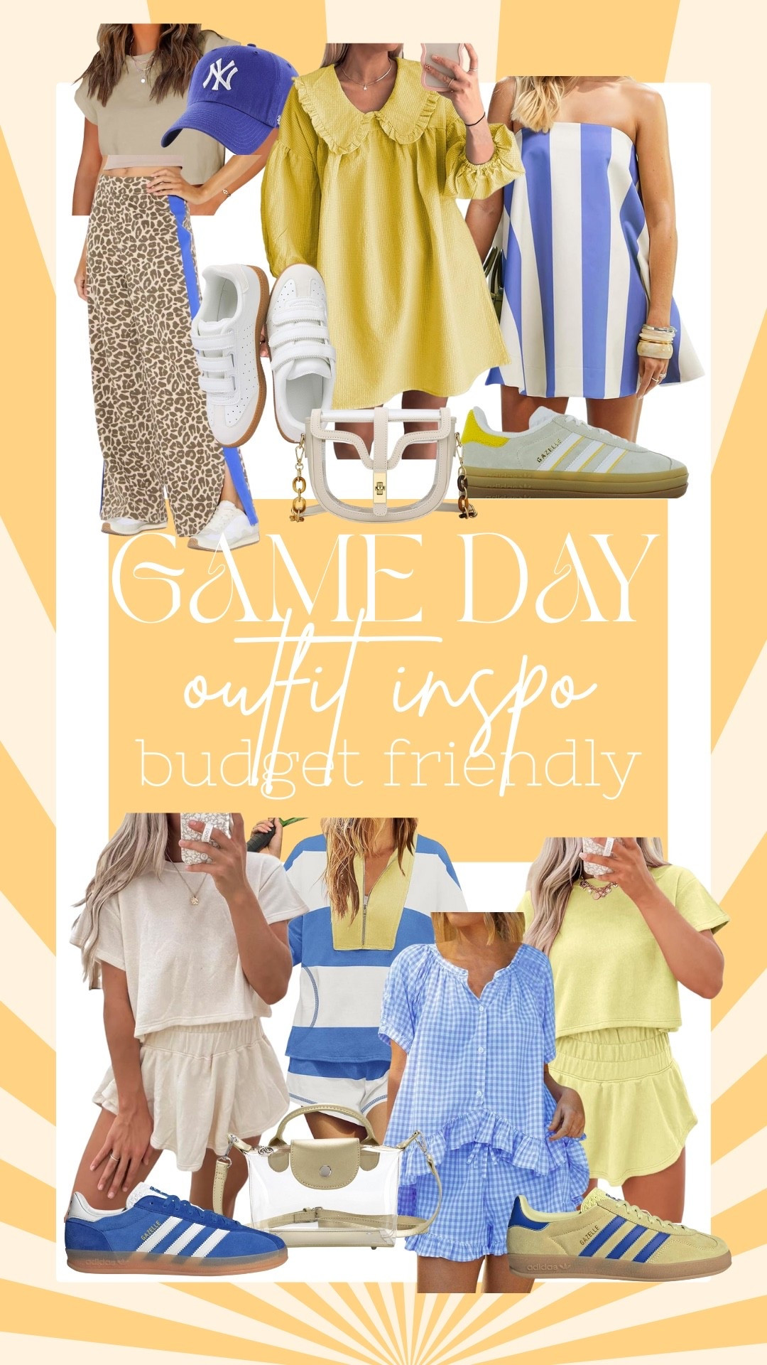 Game day outfit inspo 💙✨💙
These are some high school mom outfit ideas that I LOVE!!!
Our colors are blue and gold so these are some Amazon finds that I have or that are in my cart for game day!! 

#gamedayoutfit #gameday 


#LTKStyleTip #LTKOver40 #LTKFindsUnder50