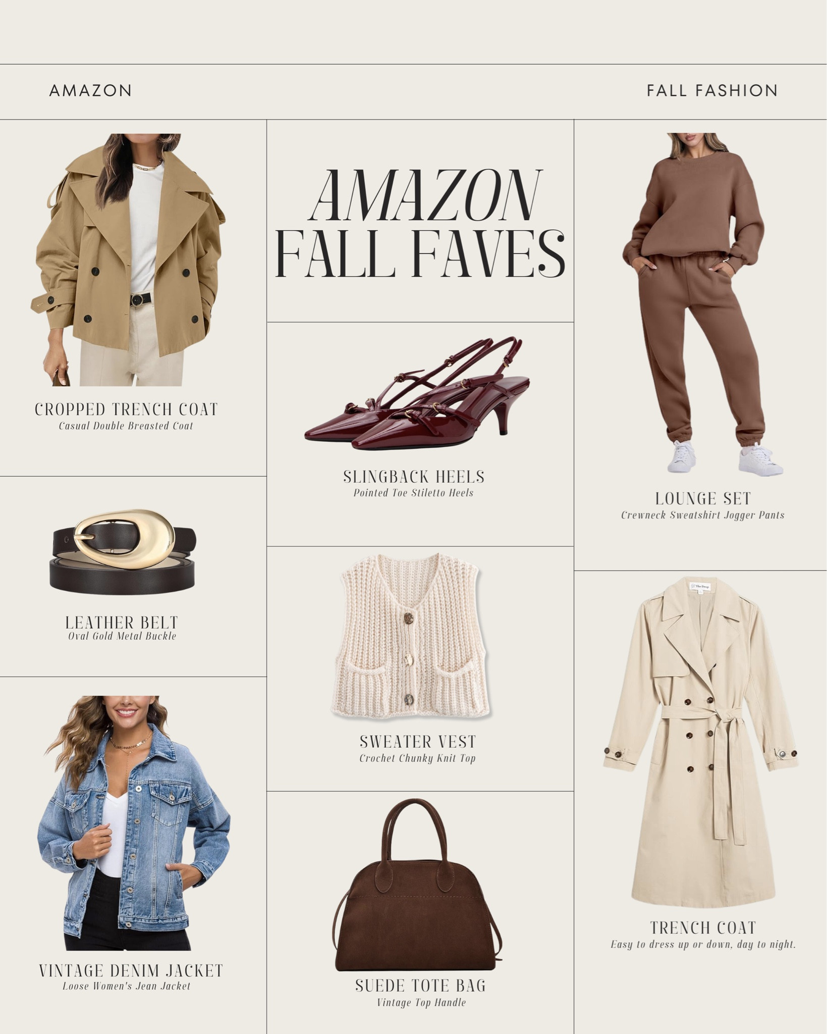 My Amazon Fall Favorites 🤎

#LTKSeasonal #LTKStyleTip #LTKFindsUnder100