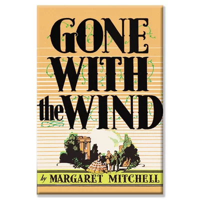 Gone with The Wind by Margaret Mitchell Vintage Advertisement on Wrapped Canvas | Wayfair North America