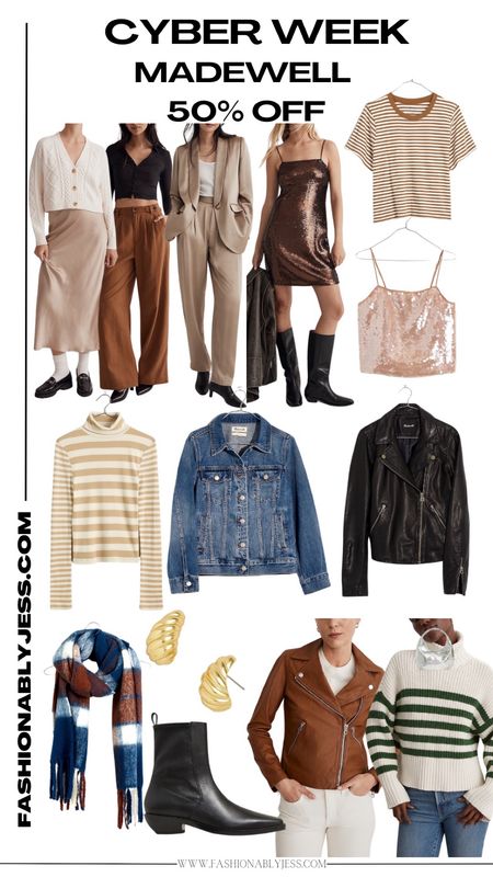 The cute fall and holiday outfits nkt on sale at Madewell! 

#LTKstyletip #LTKCyberWeek #LTKover40