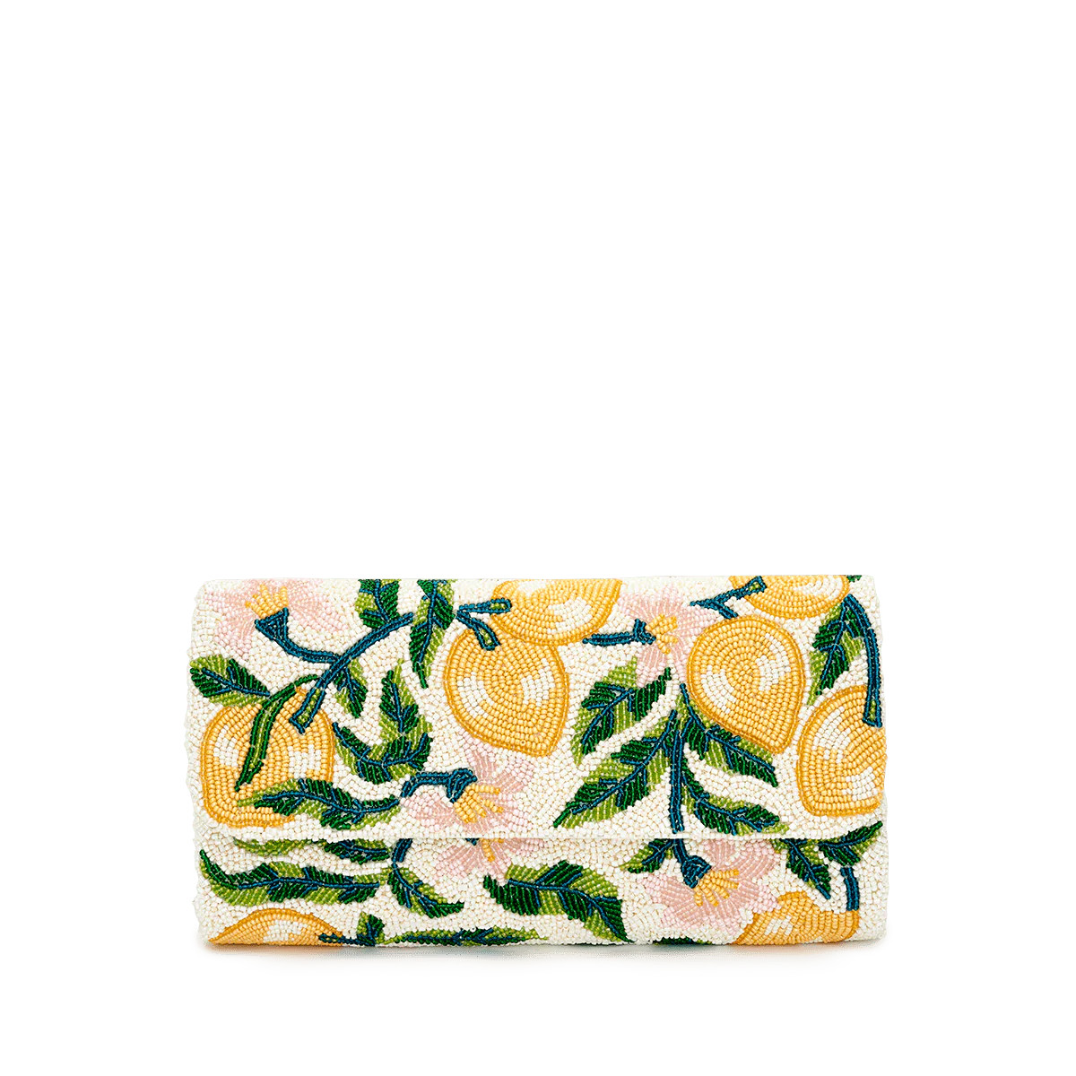 The Citron Beaded Clutch – Summer Chain Clutch Bag | Lily & Bean | Lily and Bean